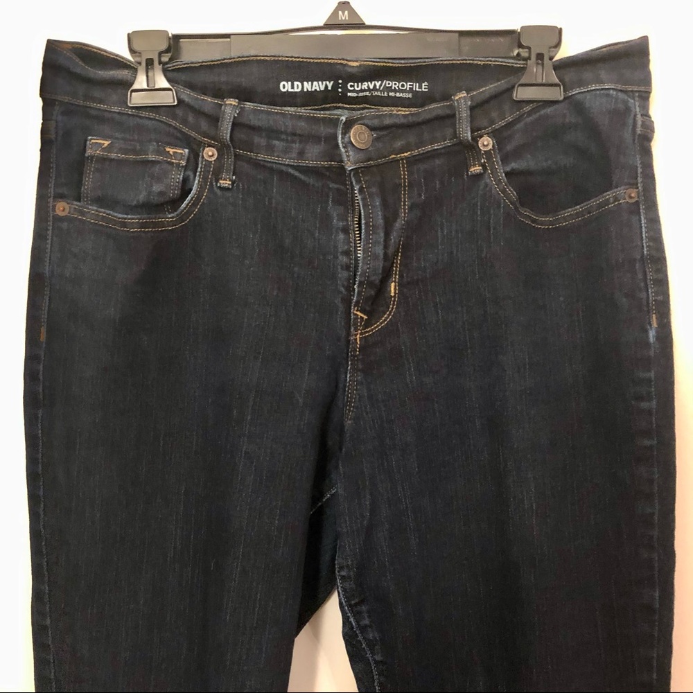 2/$20 💕 Old Navy Curvy Mid-rise jean 12 Long